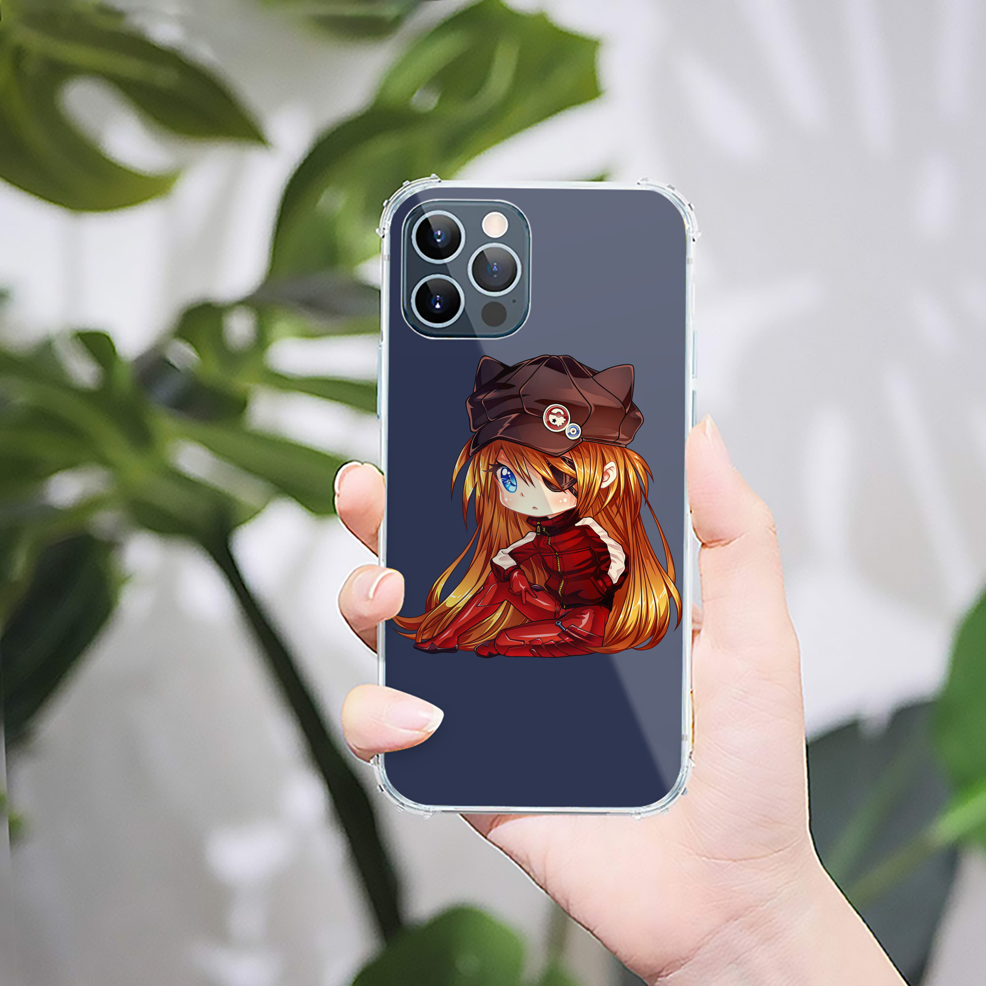 （画像用） EVA 新世紀エヴァンゲリオン 【iPhone 12シリーズ対応】透明スマホケース（クリアソフトケース）